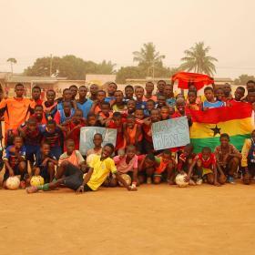 Sport vrijwilligerswerk Ghana