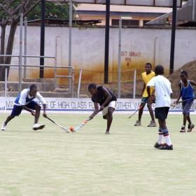 Sport vrijwilligerswerk Ghana